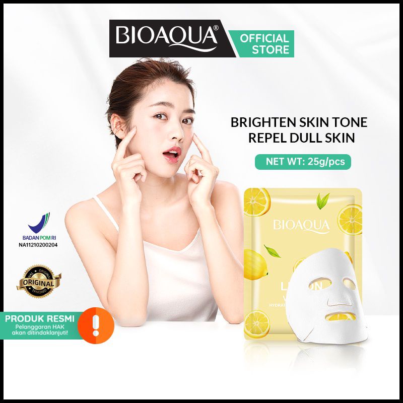 Jual BIOAQUA Sheet Mask Masker Wajah | Hidrasi | Melembabkan