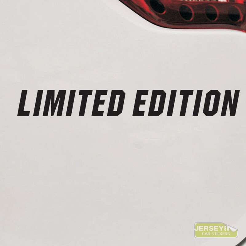 Jual Stiker Mobil Limited Edition Minimalis - Car Sticker | Shopee ...
