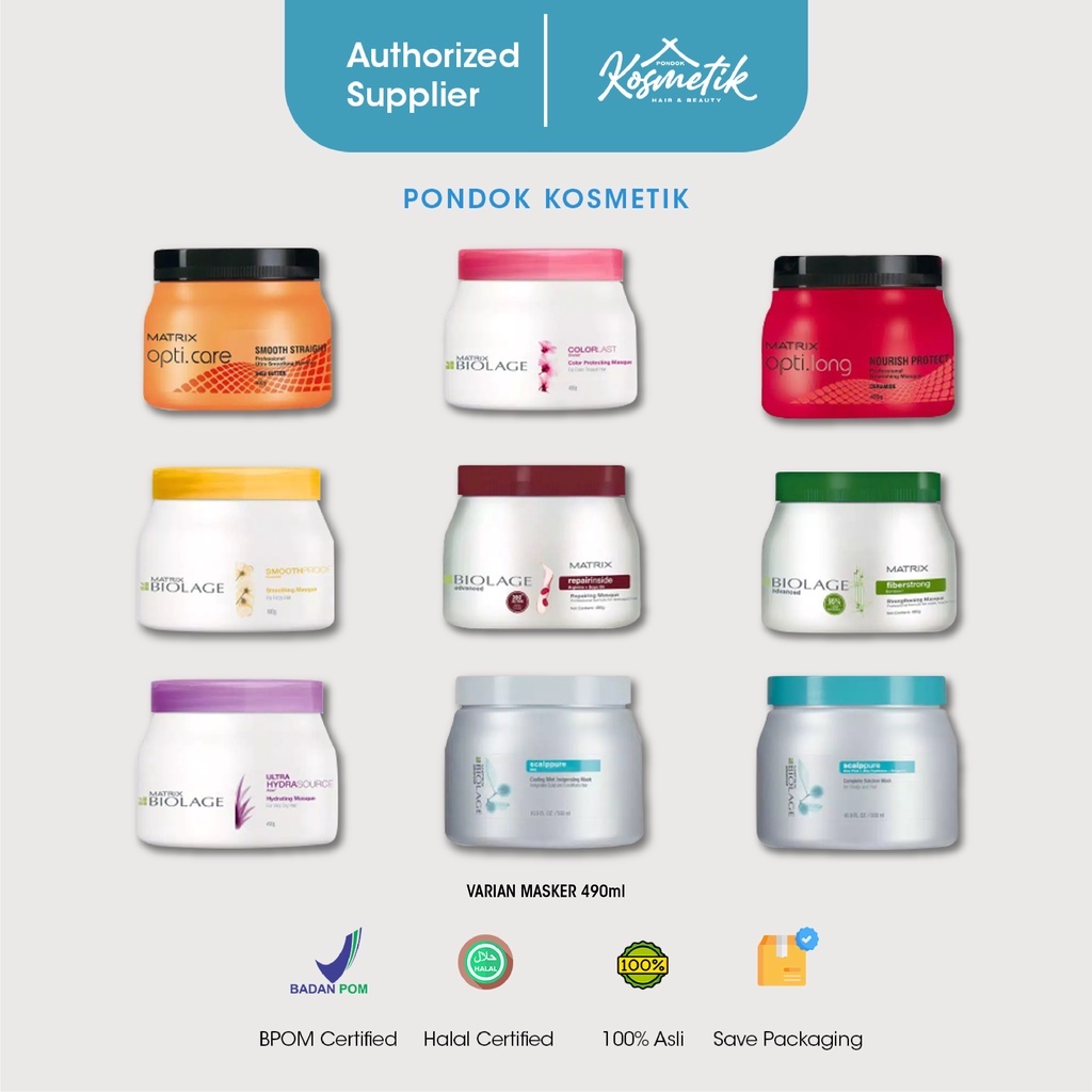 Jual MATRIX BIOLAGE MASK 490ML SMOOTHPROOF REPAIRINSIDE