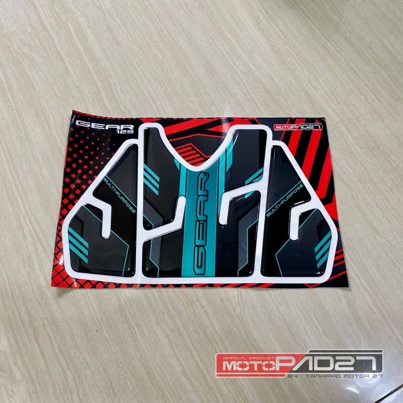 Jual Stiker motor Gear Sticker Tankpad Deckpad yamaha Mio Gear 125 ...