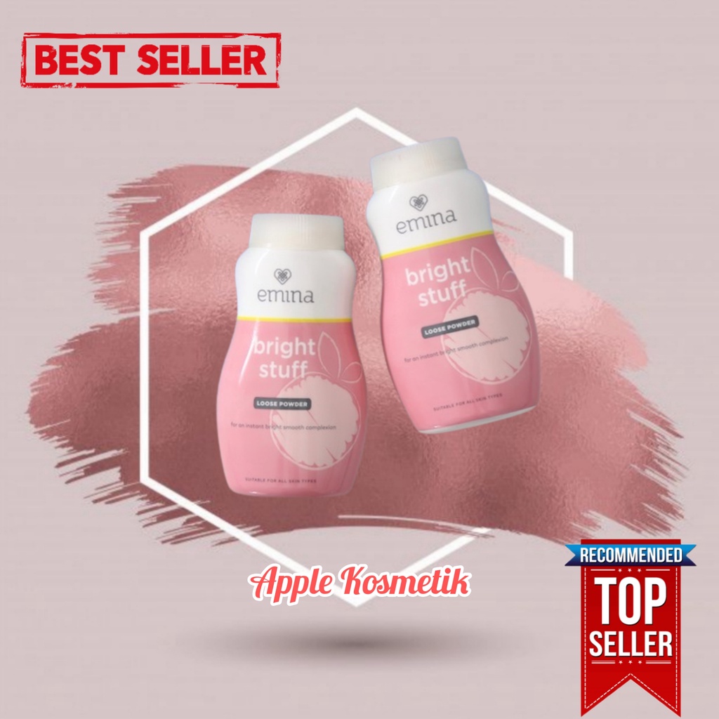 Jual Emina Bright Stuff Loose Powder 55gr (BPOM) | Shopee Indonesia