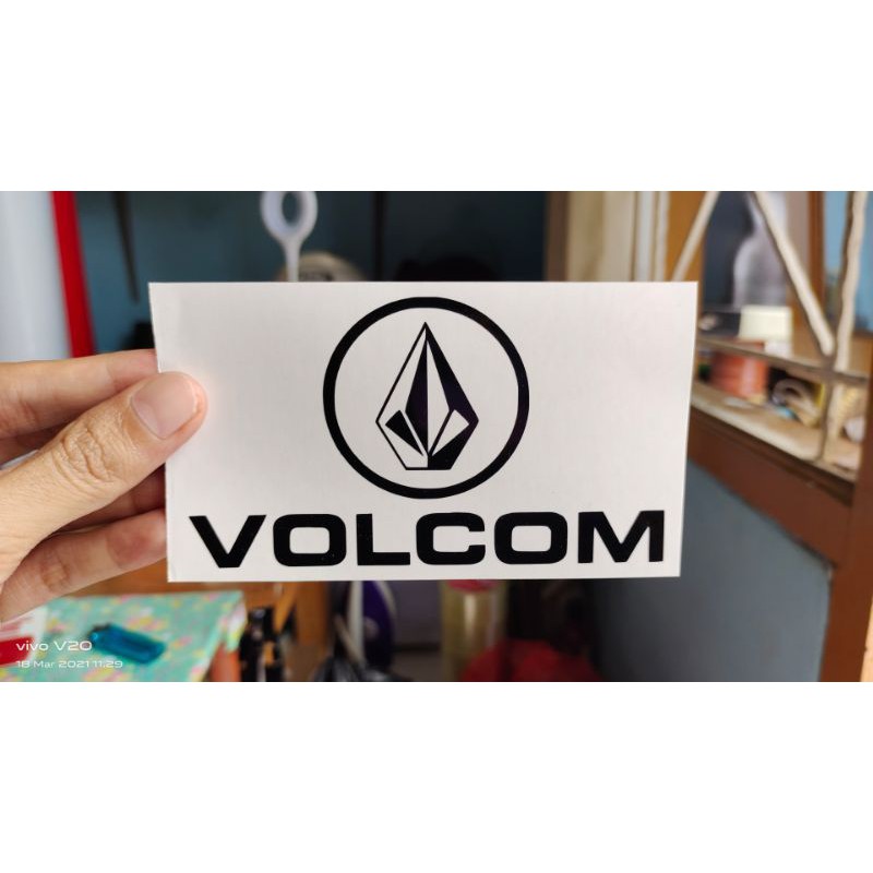 Jual Stiker volcom custom cutting stiker murah | Shopee Indonesia