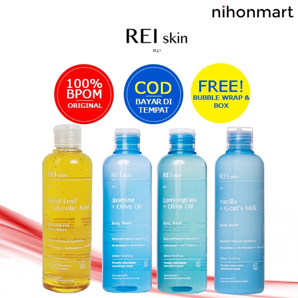 Jual Rei Skin Body Wash 250ml | Shopee Indonesia