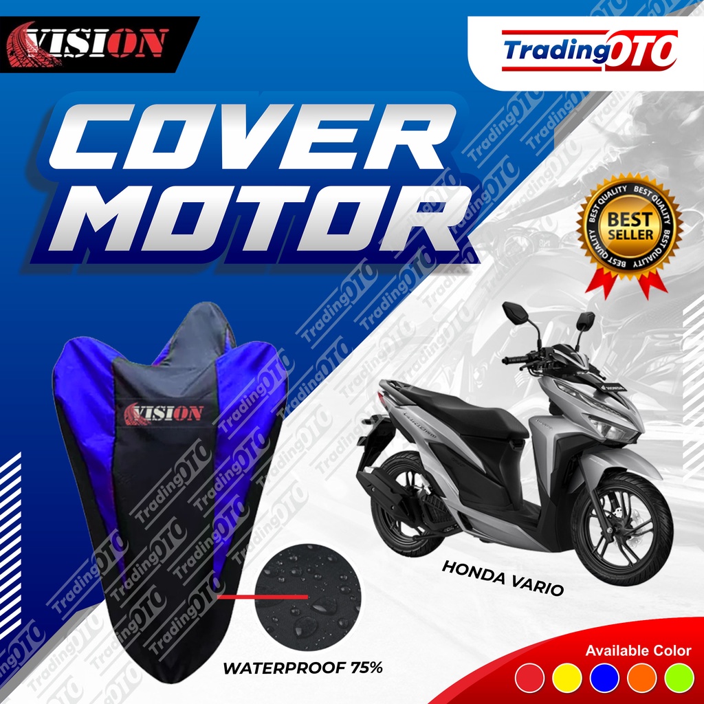 Jual Sarung Motor / Selimut Motor / Cover Penutup Motor Vario Warna