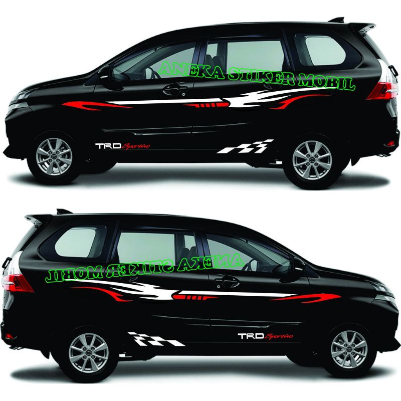 Jual sticker stiker cutting mobil Avanza Xenia Daihatsu Inova dll keren ...