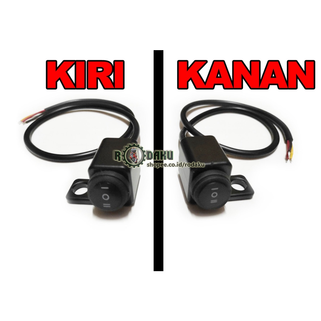 Jual Saklar Spion ON OFF ON LAMPU MOTOR 2 MODE BRACKET SPION Shopee Indonesia