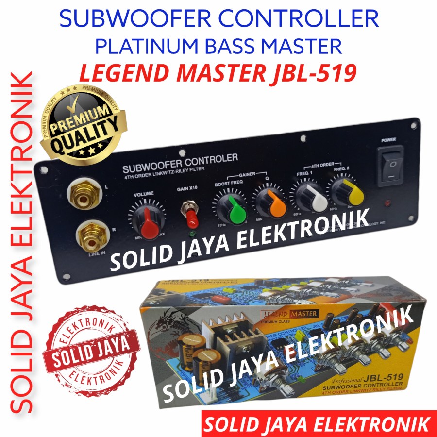 Jual KIT TONE CONTROL SUBWOOFER SUB JBL 519 JBL519 JBL519 SUBWOOFER