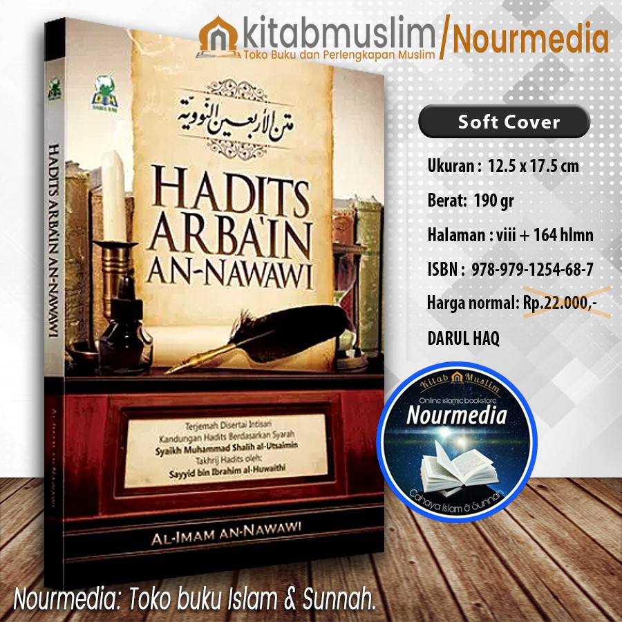 Jual Hadits Arbain An Nawawi Darul Haq | Shopee Indonesia