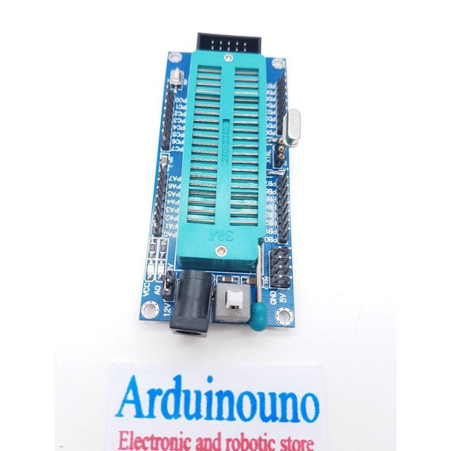Jual Minimum System Atmega 16 32 8535 Minsys Monster 5V Regulator Zif ...
