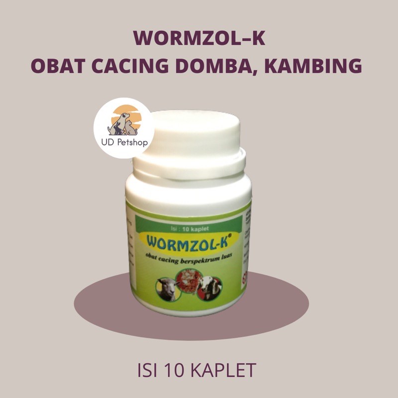 Jual WORMZOL-K – Obat Cacing Domba / Obat Cacing Kambing Isi 10 Kaplet ...