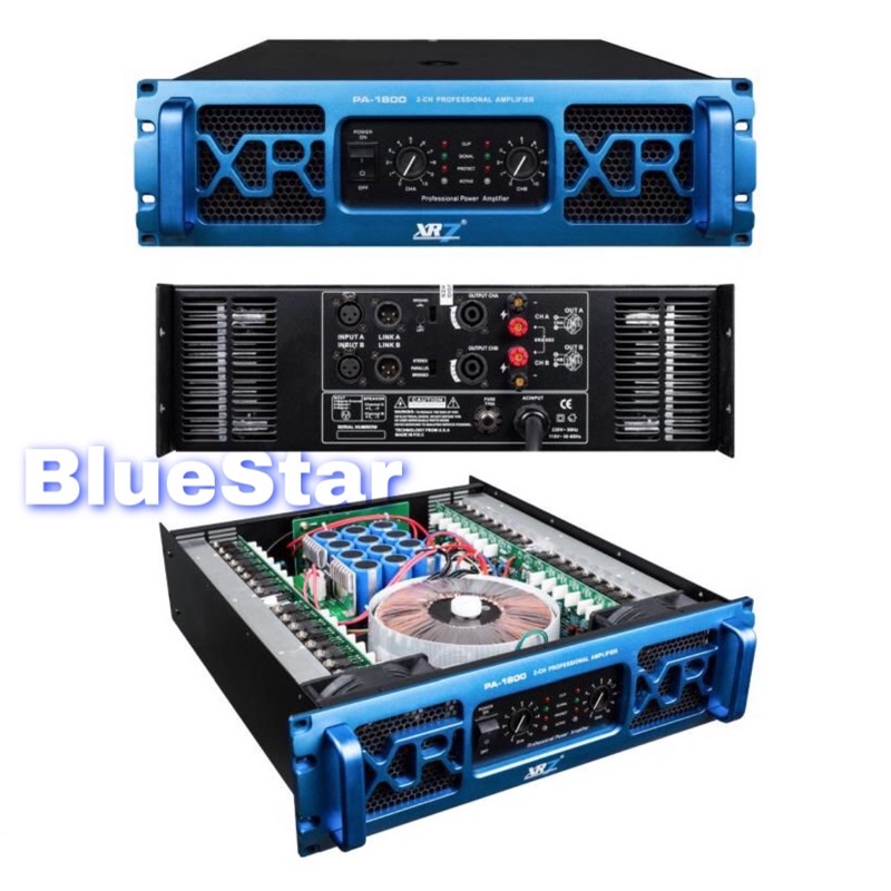 Jual Power XR7 PA 1800 Original Amplifier Class GB | Shopee Indonesia