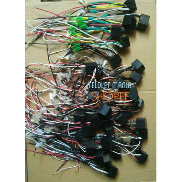 Jual MODUL/RELAY KLAKSON TELOLET ORIGINAL UNTUK 3 CORONG 12 VOLT&24