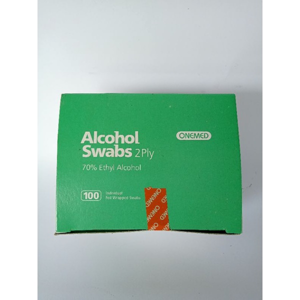 Jual Alkohol Swabs Onemed Tisu Alkohol Shopee Indonesia