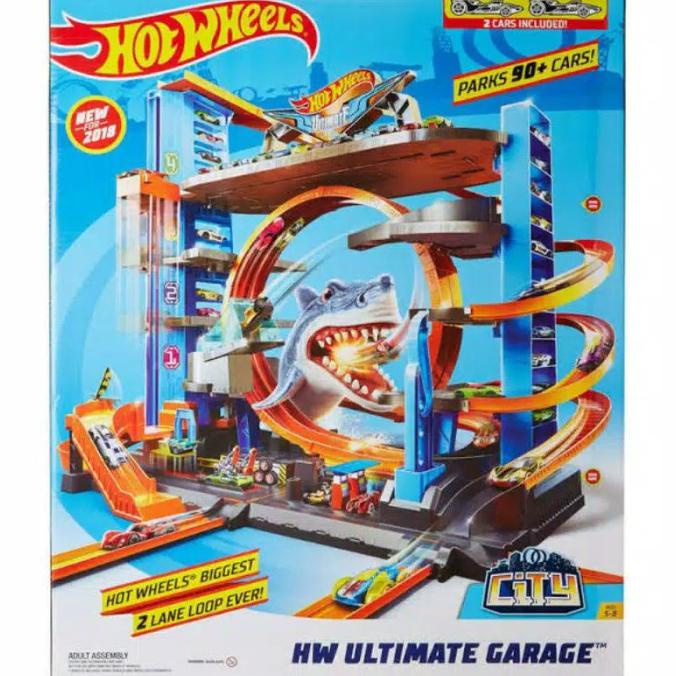 Jual Hotwheels Track Ultimate Garage Ori Mattel Hot Wheels Track Shopee Indonesia