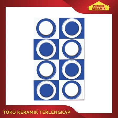 KERAMIK DINDING AVIGNON 25X40 KRABI BLUE
