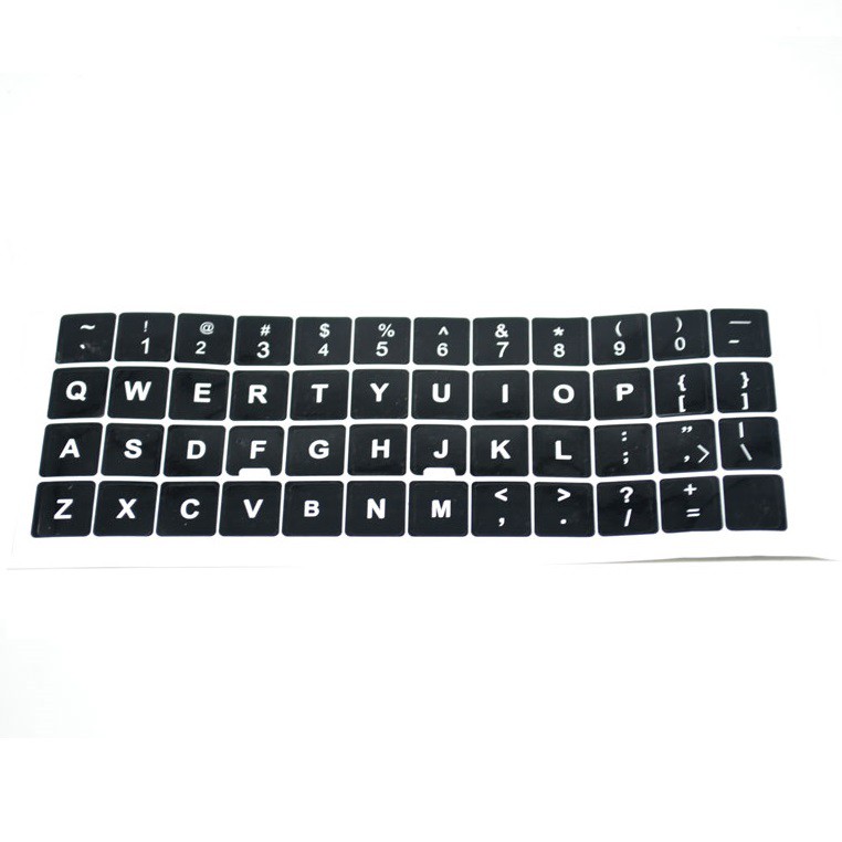 Jual Stiker Keyboard English Layout Sticker For Keyboard Stiker Keyboard Shopee Indonesia