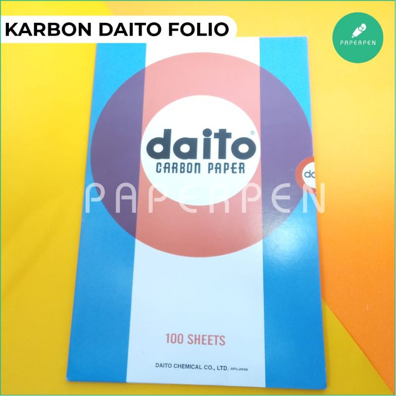 Jual (PAK) Karbon Daito Folio isi 100 lembar | Shopee Indonesia