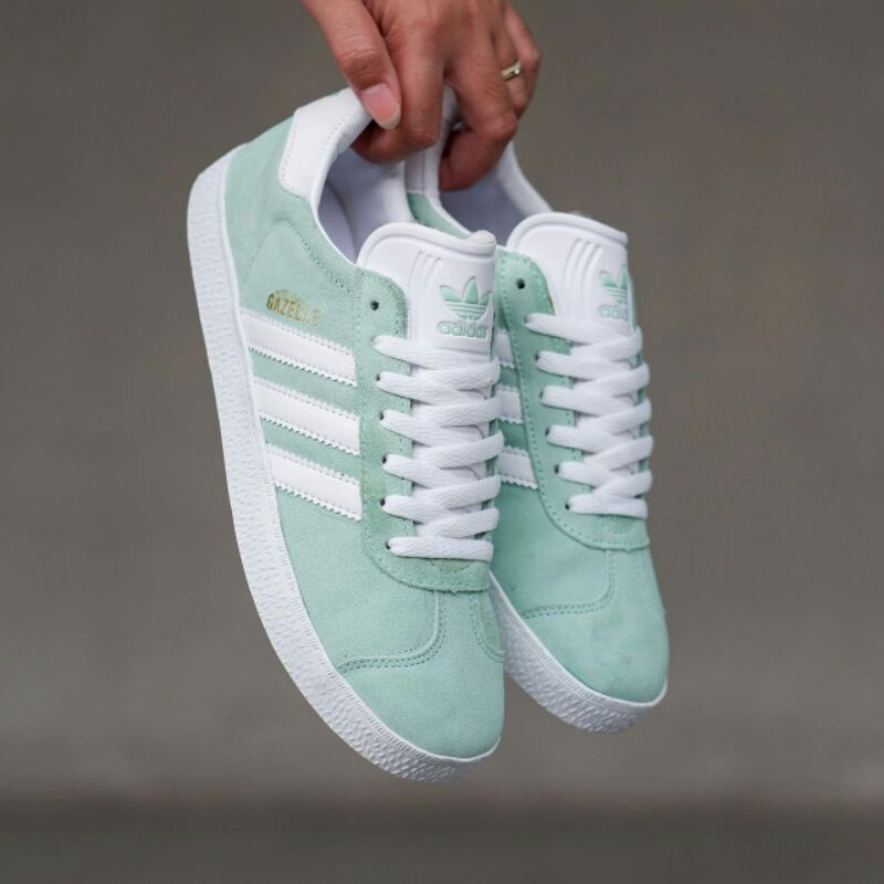 Jual SEPATU ADIDAS GAZELLE ICE MINT | SEPATU ADIDAS GAZELLE MINT WHITE ...