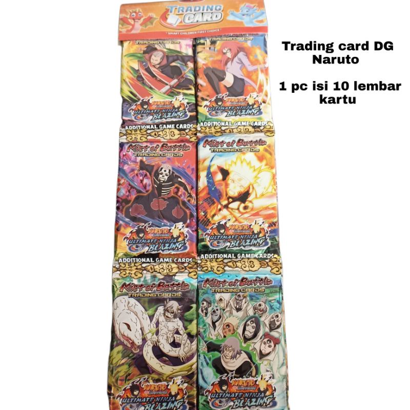 Jual Mainan Trading card DG Naruto kartu Naruto | Shopee Indonesia