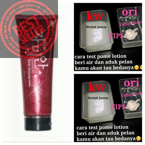 Red Pome L Glutathione Moist Whitening Lotion SPF 50 300g (Lotion Pemutih)