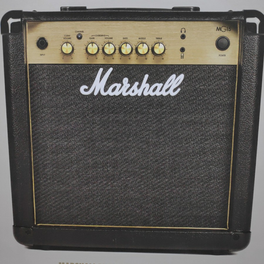 Jual AMPLI GITAR MARSHALL MG15 (MG 15) | Shopee Indonesia