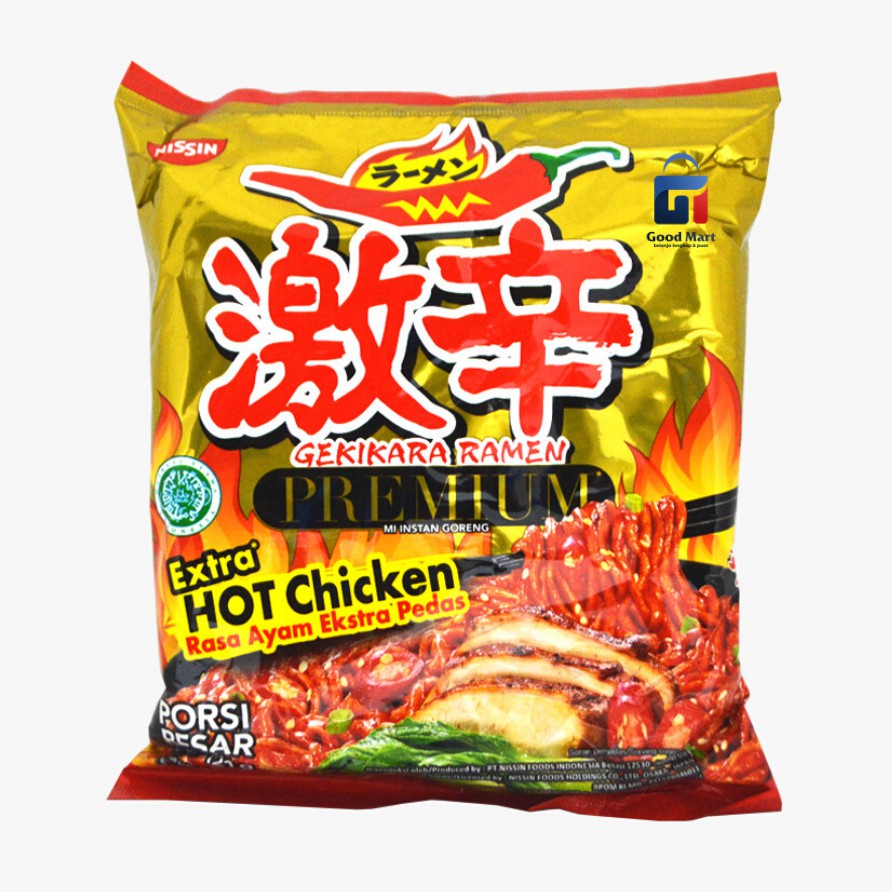 Jual Nissin Gekikara Premium Extra Hot Chicken Ramen 121 Gr Shopee