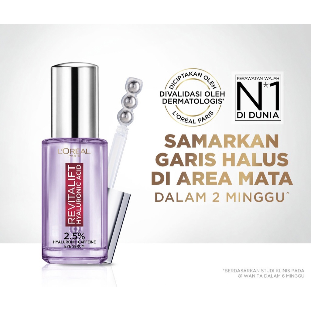 Jual STAR Loreal / L'Oreal Revitalift Hyaluronic Acid Triple Roller 2.5