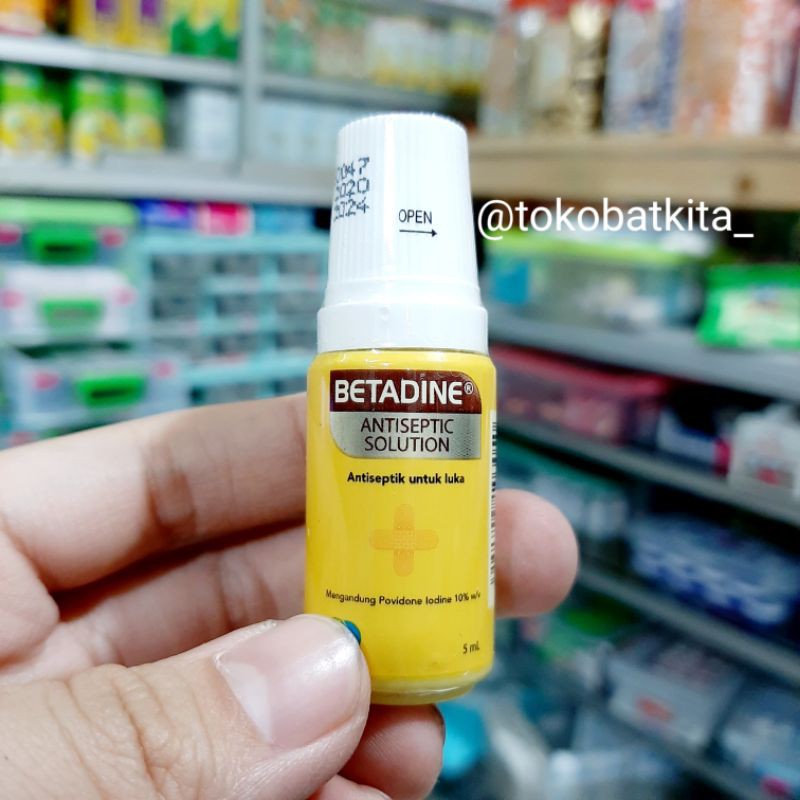 Jual [semua Ukuran] Betadine Luka 5ml 15ml 30ml Antiseptic