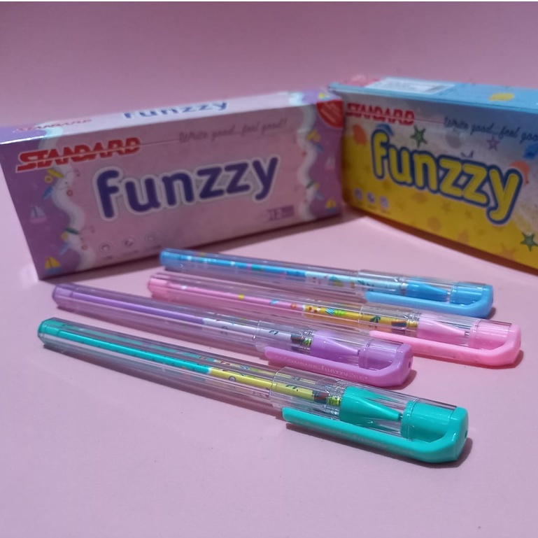 Jual Pulpen STANDARD Pen FUNZZY 0.5 (per PCS) | Shopee Indonesia
