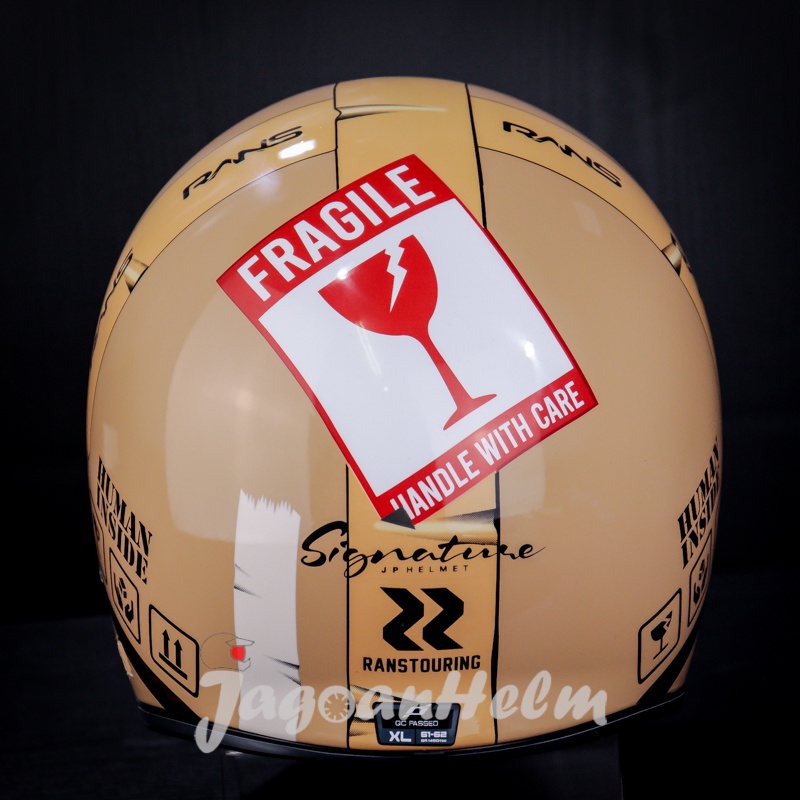 Jual PX HELM JP SIGNATURE HUMAN INSIDE RANS SE | CAPUCCINO GLOSS ...