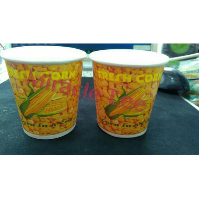 Jual Gelas Jagung - Gelas Jasuke 6, 5 cm - Paper cup Jagung - ISI 50 Pc ...