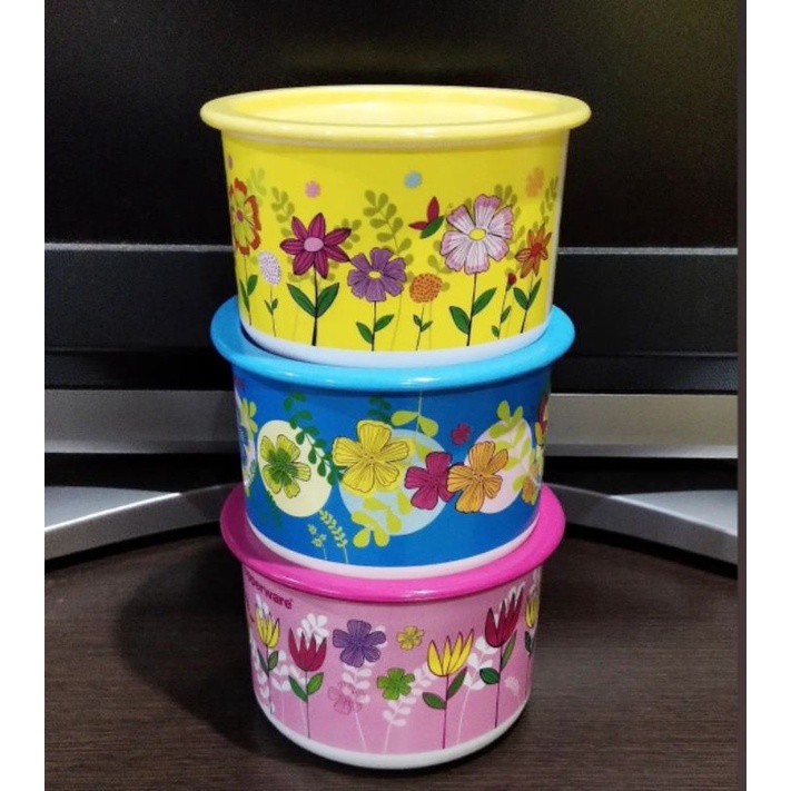 Jual tupperware rare flower bunga set | Shopee Indonesia