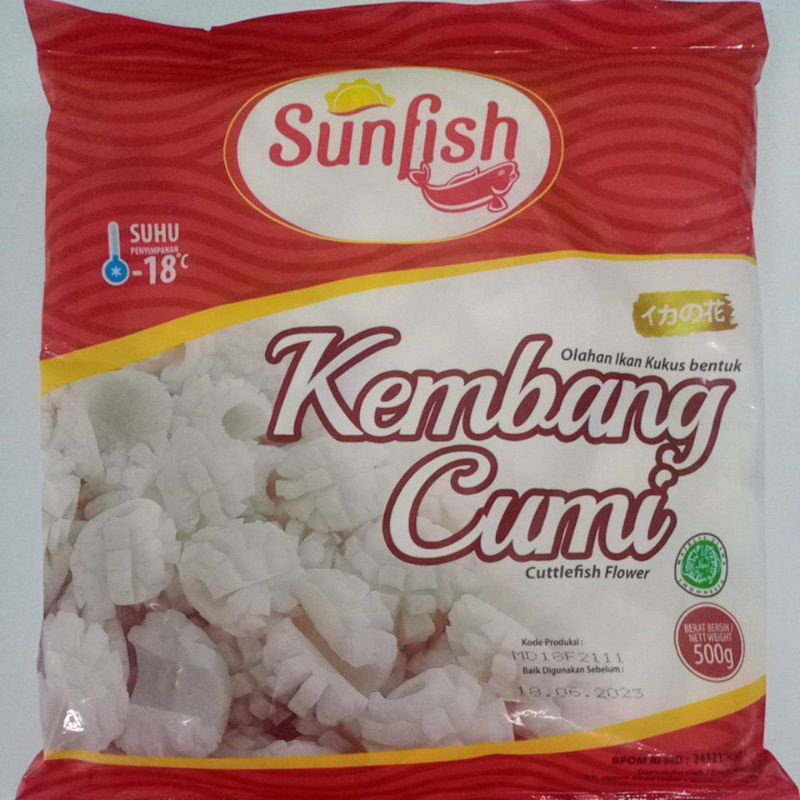 Jual Sunfish Kembang Cumi 500gr /cuttlefish flower | Shopee Indonesia