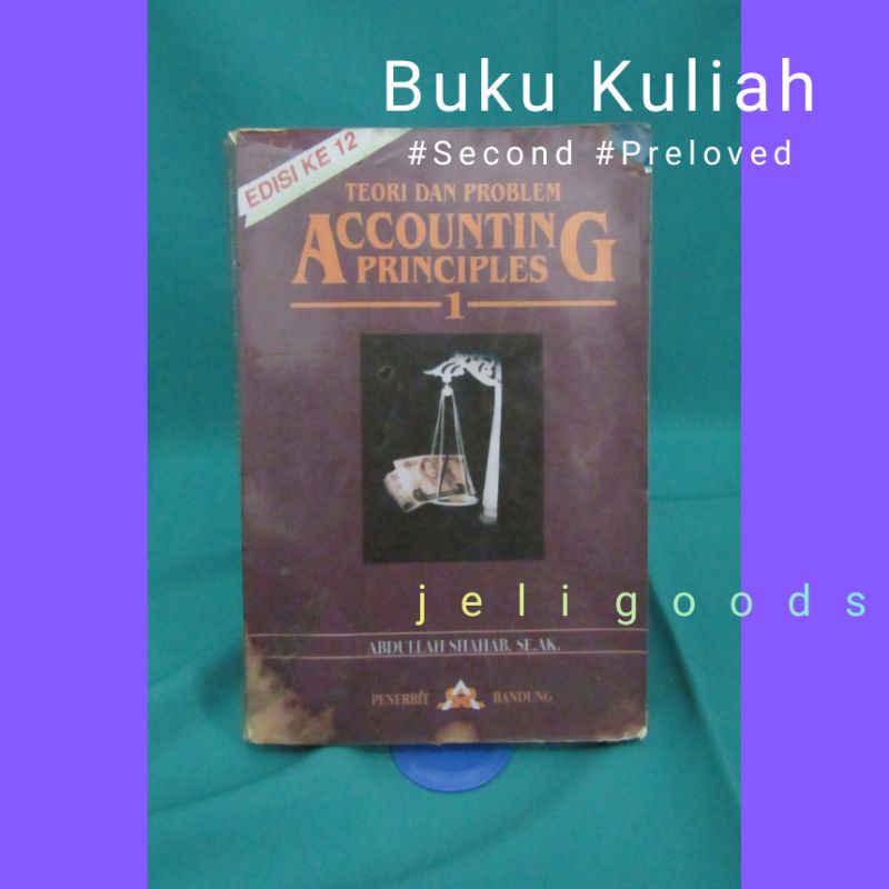 Jual Buku Kuliah Accounting Principles Buku Seken Murah Shopee