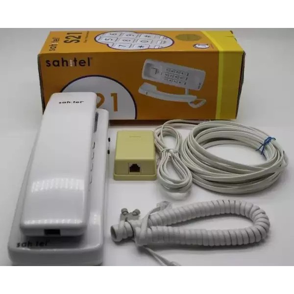 Jual PESAWAT TELEPON KABEL GANTUNG RUMAH / KANTOR - SAHITEL S21 ...
