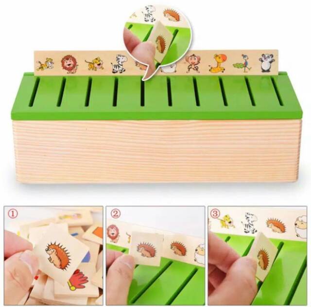 Jual Classification box/mainan edukasi anak/kotak klasifikasi/knowledge ...