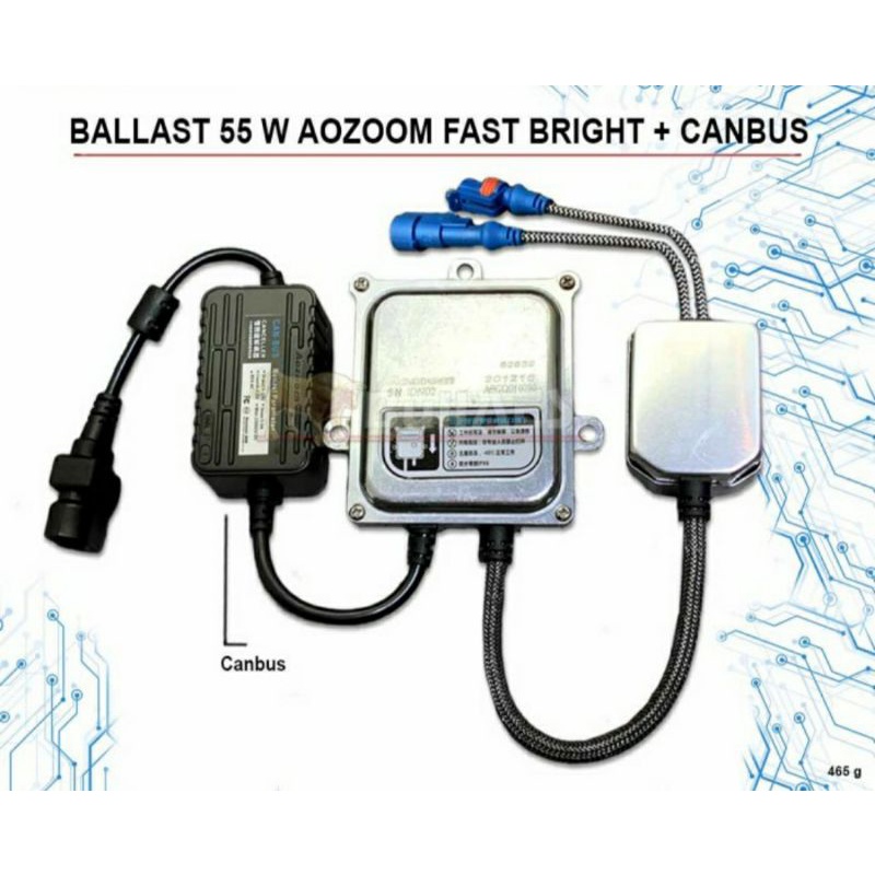 Jual Balast ballast HID 55 Watt Canbus Aozoom Balast Canbus Shopee