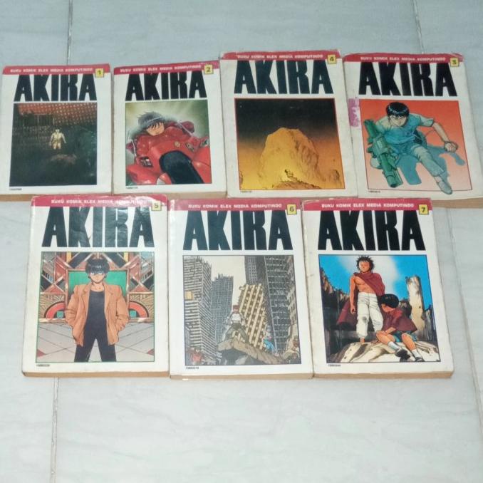 Jual Komik Akira 1 7 Set Katsuhiro Otomo Shopee Indonesia