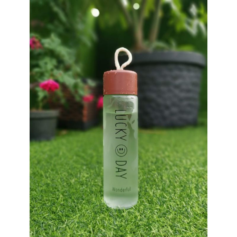 Jual TERMURAHH !!!! botol lucky day bening / 350ml / botol smile bening ...