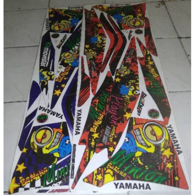 Jual Stripping Sticker Lis Motor Variasi Yamaha Jupiter Mx Baru Motif