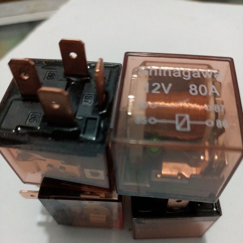 Jual relay 4 kaki 12volt klakson dan lampu dll | Shopee Indonesia