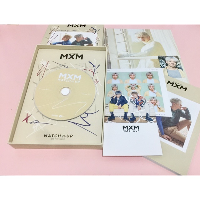 Jual MXM MATCH UP B VERSION (DONGHYUN SET) UNSEALED | Shopee Indonesia