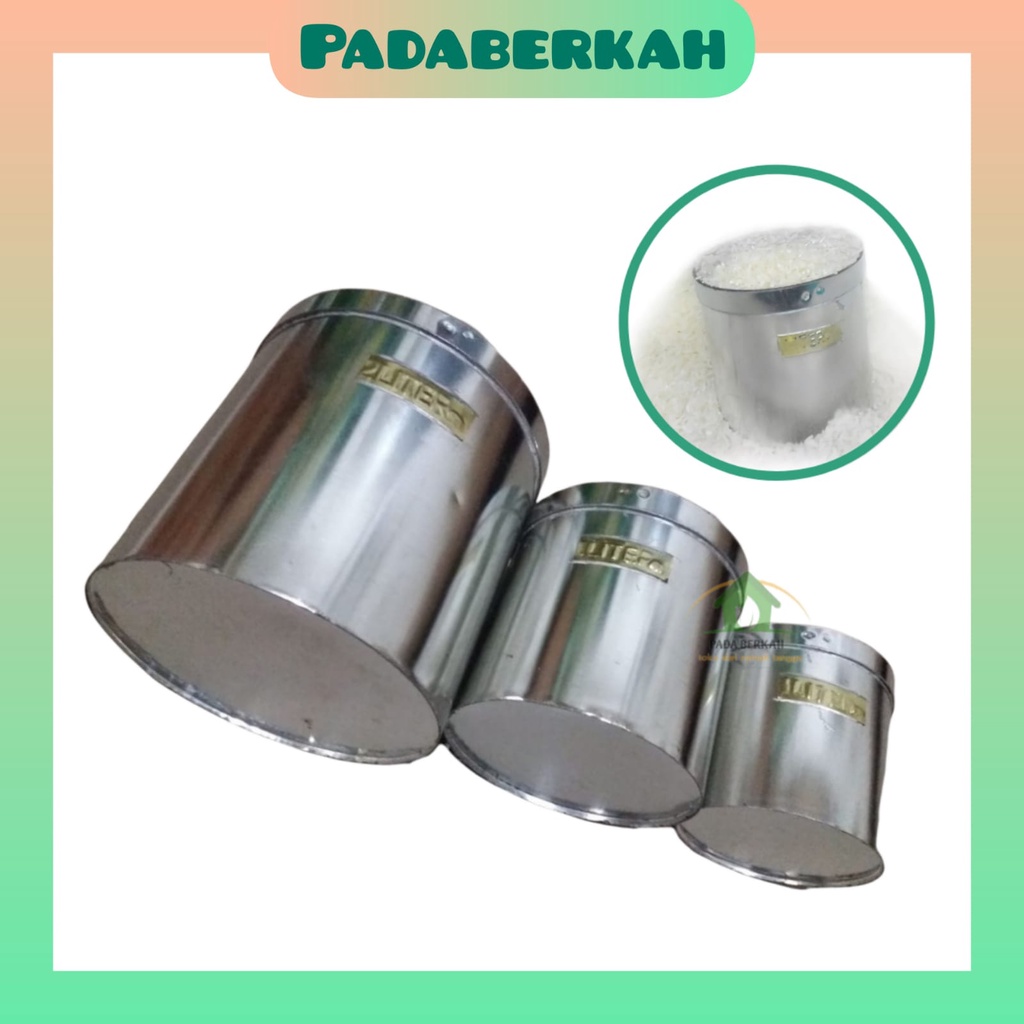 Jual TokoPadaBerkah Literan Beras/ Takaran Beras/ Takeran Beras 1 Kg 1/