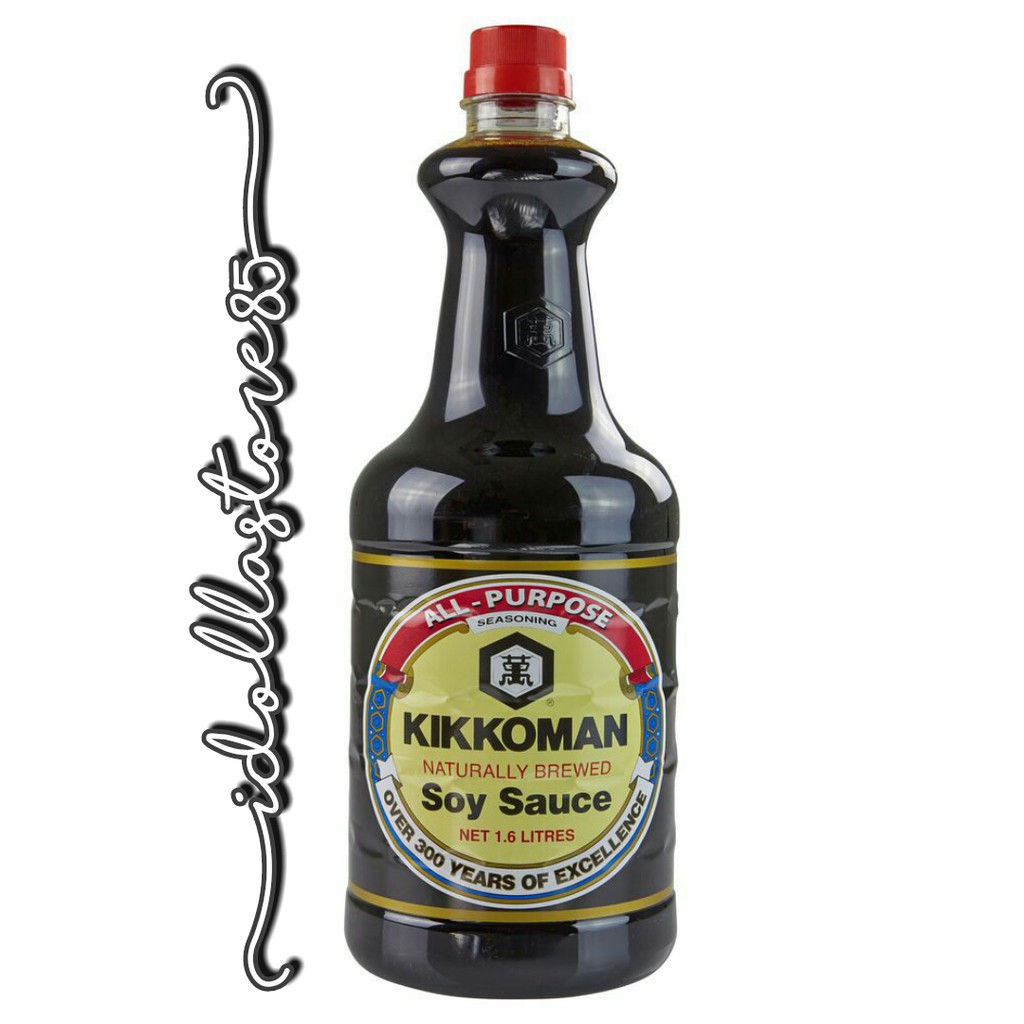 Jual KIKKOMAN SOY SAUCE / KIKKOMAN KECAP ASIN/ KIKKOMAN SHOYU 1.6L ...