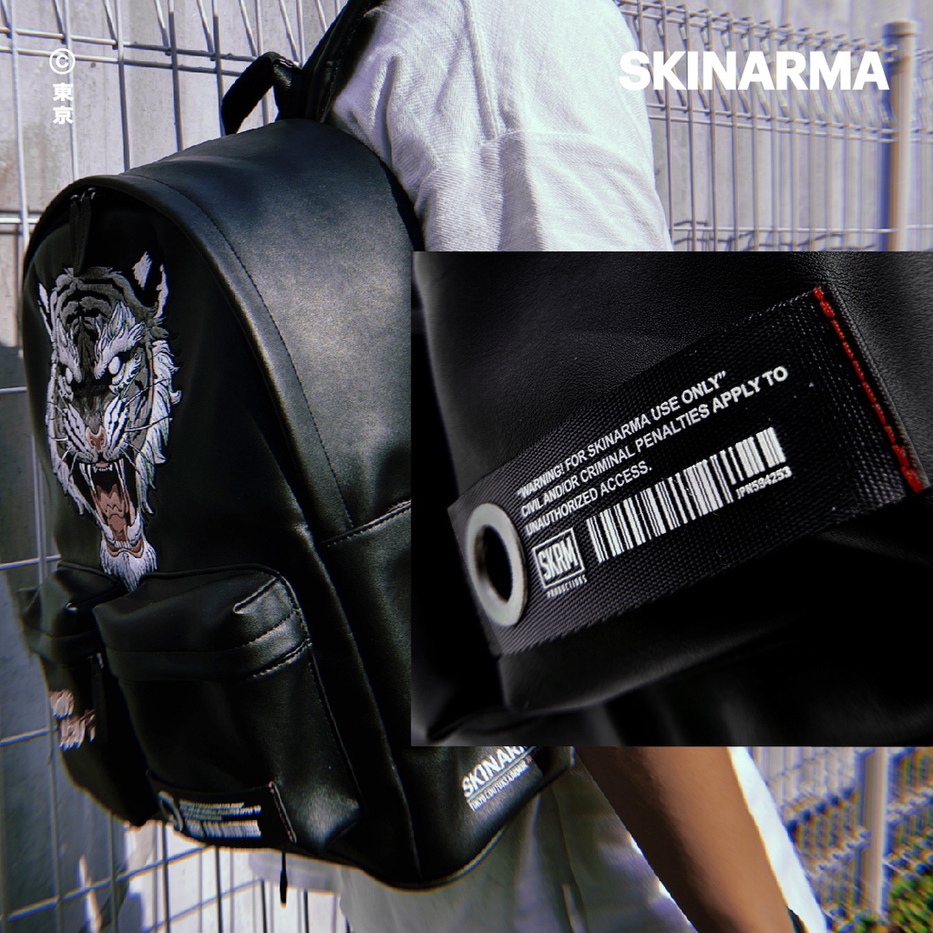 Jual Skinarma - SHIRO - Hypebeast Leather Day Backpack / Laptop Bag ...