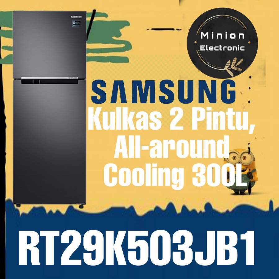 Jual Kulkas SAMSUNG RT29K503JB, ALL-around Cooling 300L | Shopee Indonesia