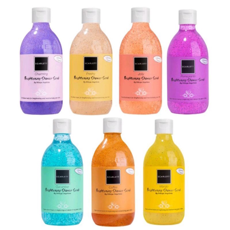 Scarlett Brightening Fragrance Body Shower Jolly 300 Ml
