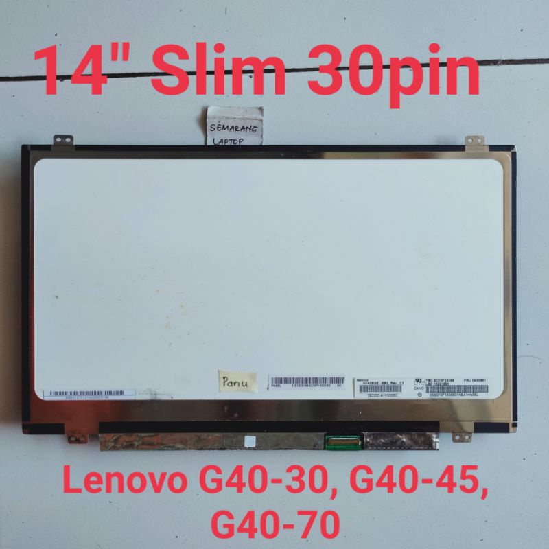 Jual Lcd Lenovo G40 30 45 70 Layar 14 Inch Shopee Indonesia