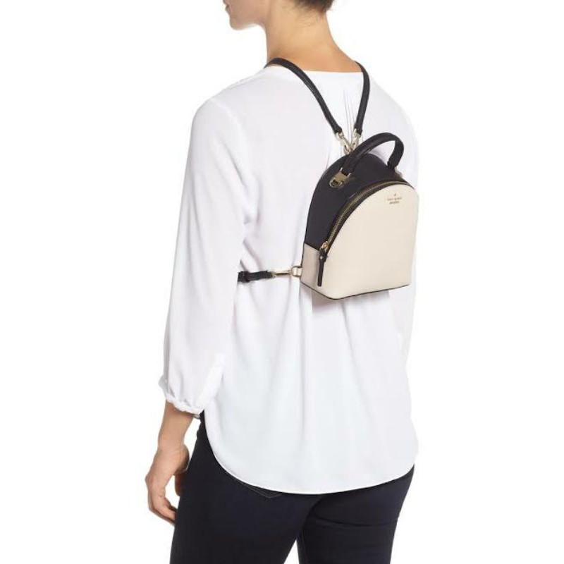 cheap black mini backpack Ella Full-Grain Leather Mini Backpack  Black, Handcrafted in Ethiopia