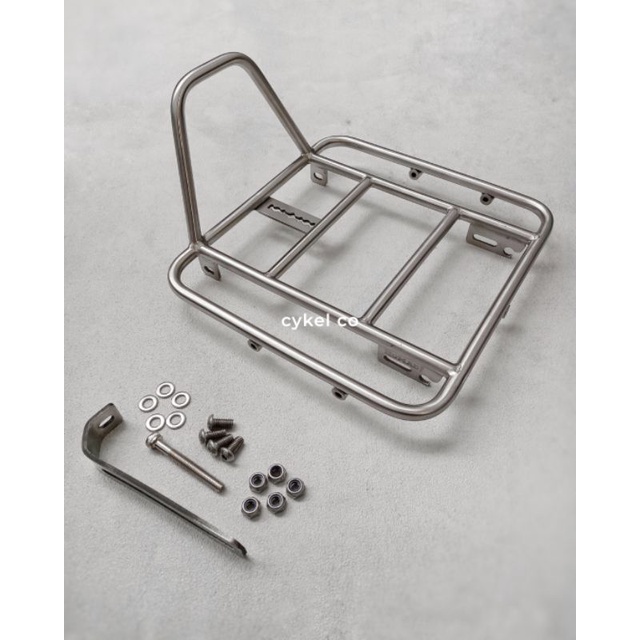 Jual ruck rack nomad front rack brushed silver stainless steel 304 ...